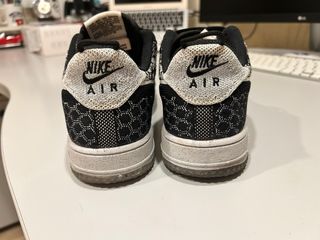 Zapatillas Nike AF1 Flyknit Negro/Blanco