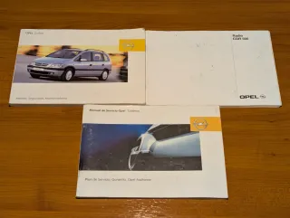 Documentación Opel Zafira A (1998-2005)