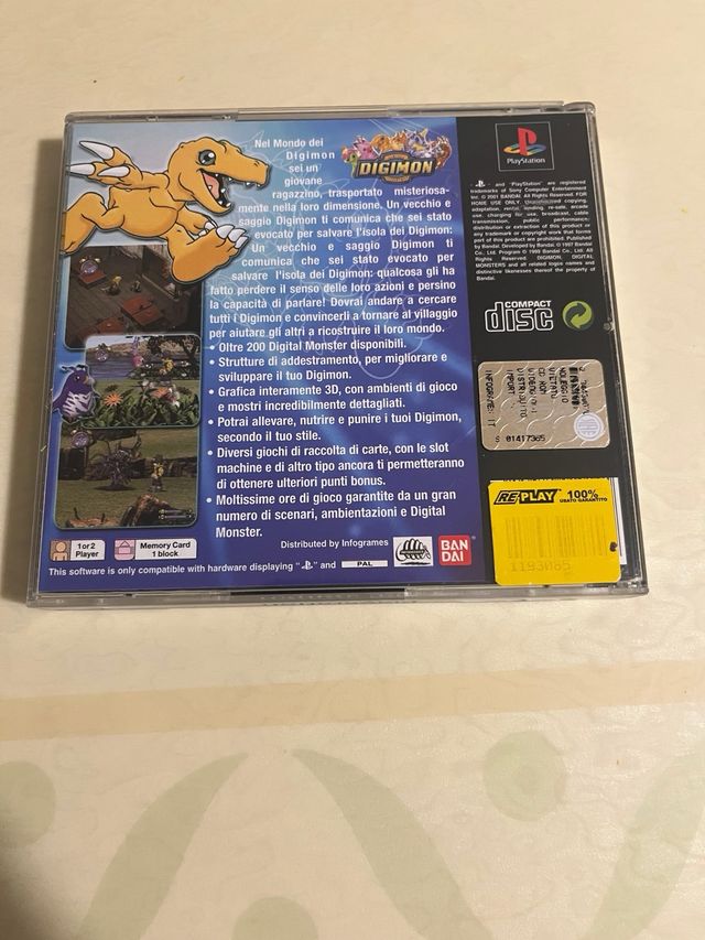 Digimon World PS1 (PlayStation 1)