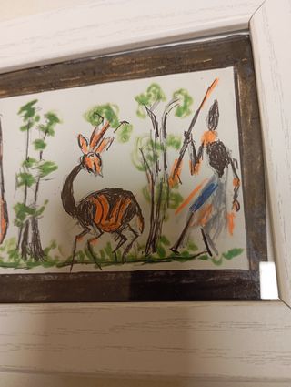 Cuadro La casa Congo 1950