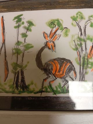 Cuadro La casa Congo 1950