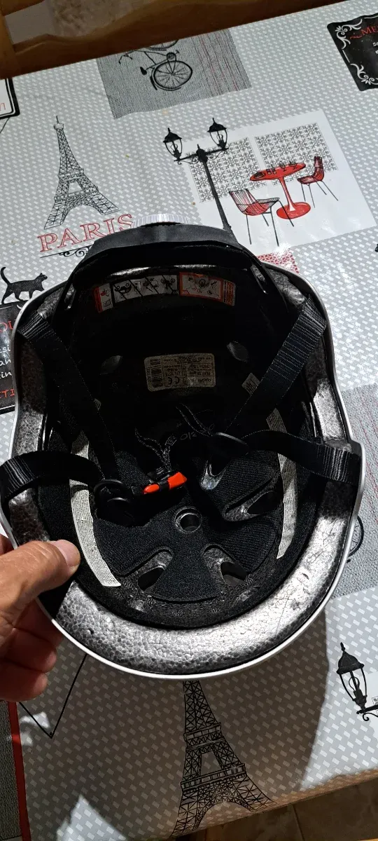 Casco Oxelo Bici/Patinete Gris