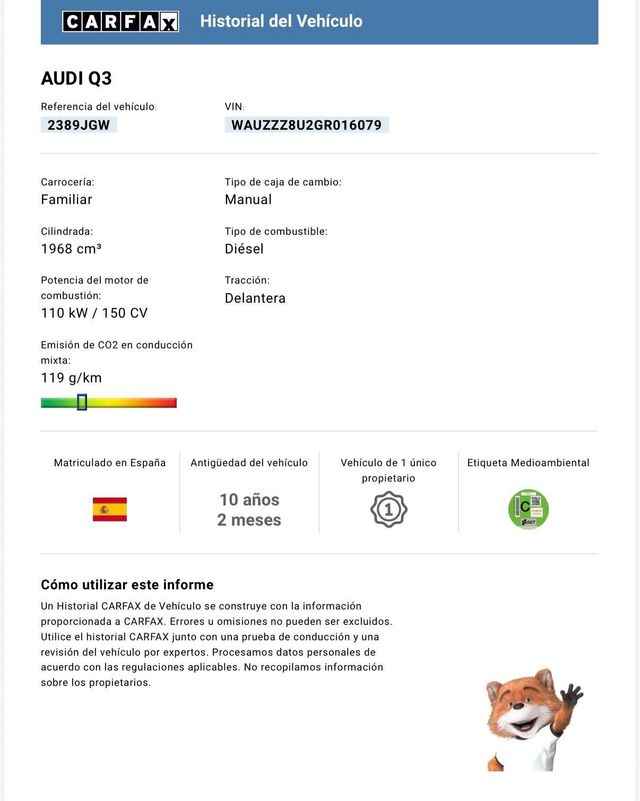 AUDI Q3 Sport edition 2.0 TDI 150CV