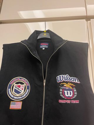 Gilet Wilson Uomo Nero Taglia M