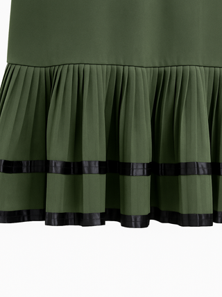 Vestido Kling verde oscuro Talla XL