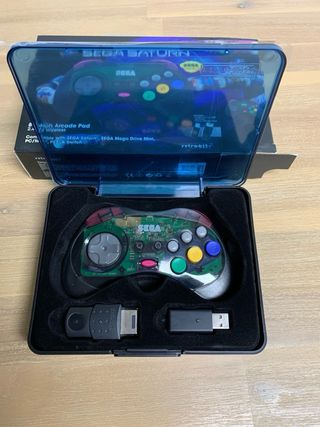 Controller Retro-Bit Sega Saturn 8-Button Wireless