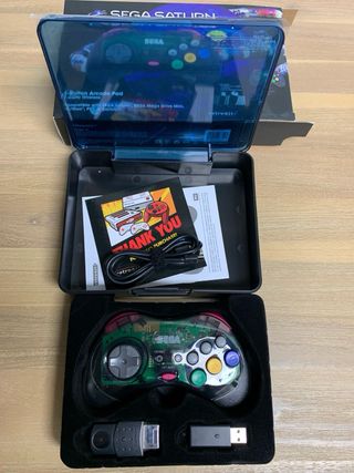Controller Retro-Bit Sega Saturn 8-Button Wireless