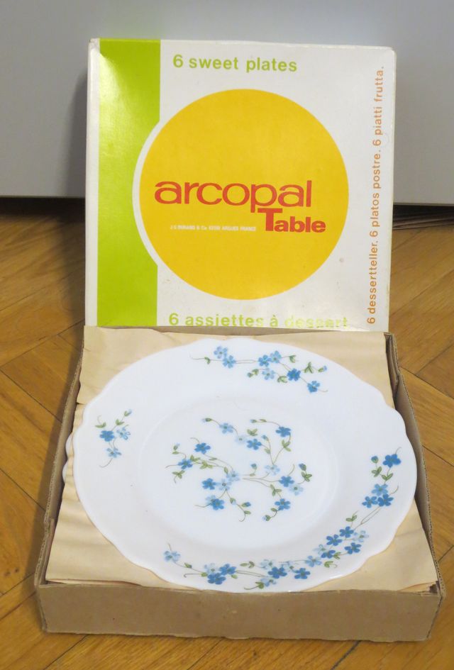 PLATOS DE POSTRE ARCOPAL VERONICA