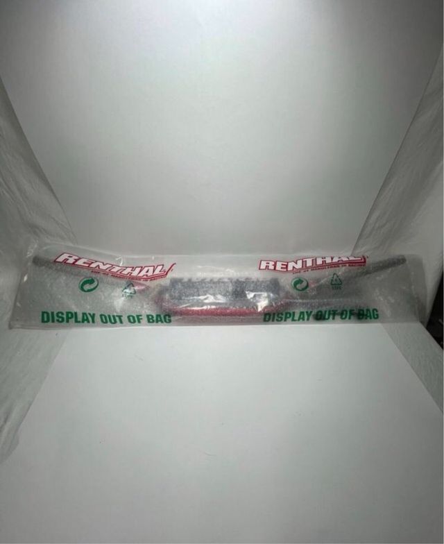 Manillar renthal twinwall 997 28mm rojo