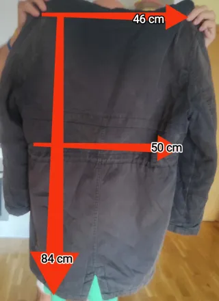 Parka Chaquetón Unisex Azul