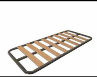 2 Somieres Cama 90cm Metal y Madera