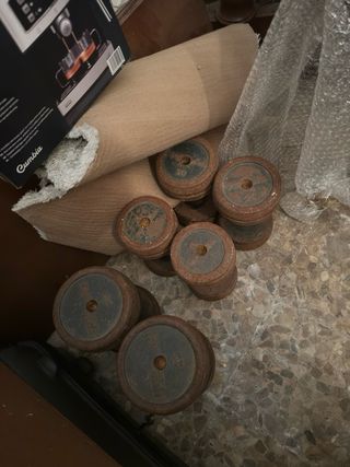 Mancuernas 16kg, 20kg y 26kg