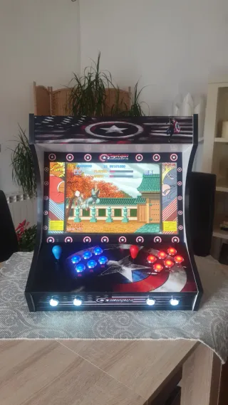 Máquina arcade retro personalizable