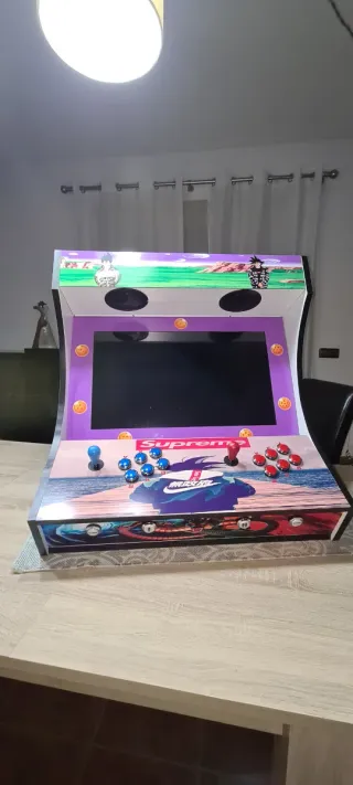 Máquina arcade retro personalizable