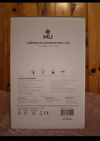 Lampada da scrivania LED MU