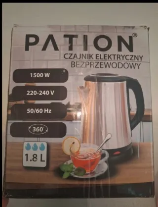 Bollitore elettrico acciaio inox