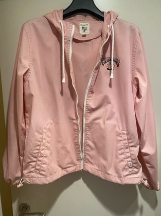 Corta vientos  Billabong rosa mujer