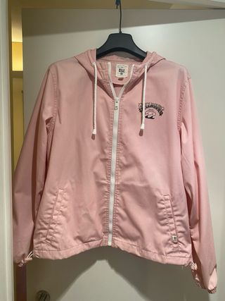 Corta vientos  Billabong rosa mujer