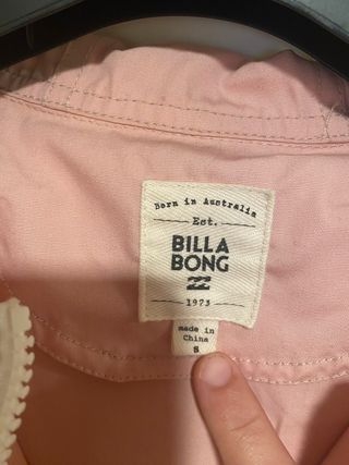 Corta vientos  Billabong rosa mujer