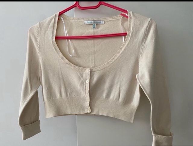 Torera beige Bershka talla S