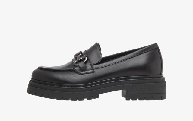 Mocassini NeroGiardini neri con fibbia