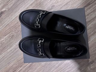 Mocassini NeroGiardini neri con fibbia