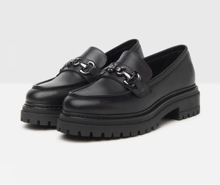 Mocassini NeroGiardini neri con fibbia