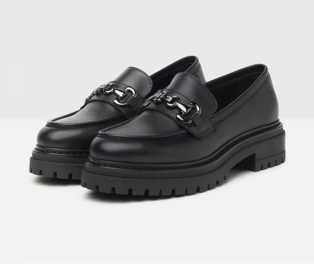 Mocassini NeroGiardini neri con fibbia