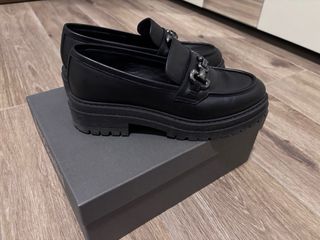 Mocassini NeroGiardini neri con fibbia