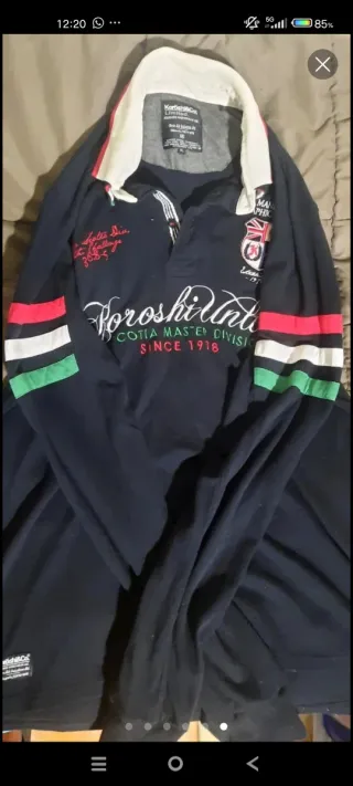 Sudadera Koroshi azul chico