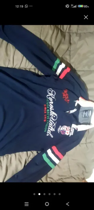 Sudadera Koroshi azul chico