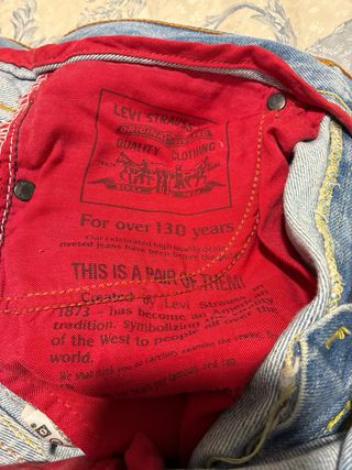 Pantalón Vaquero Levi's 509 Comfort Talla 40