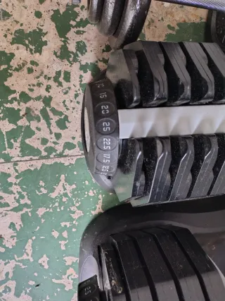 Mancuernas Ajustables Pesas Gimnasio