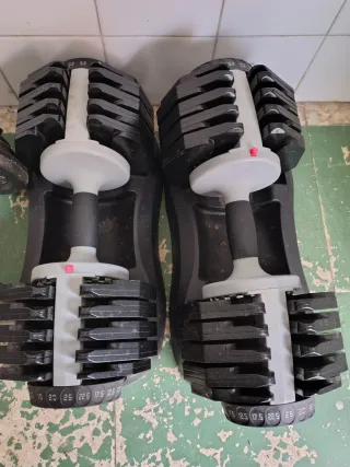 Mancuernas Ajustables Pesas Gimnasio