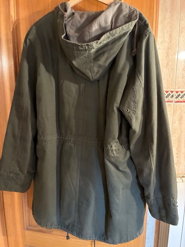 Chaquetón Desigual Hombre Forro Borrego Verde