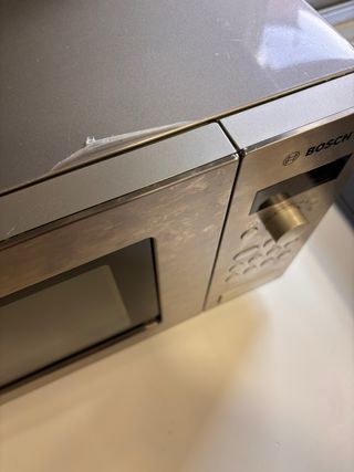 Microondas Bosch Acero Inoxidable