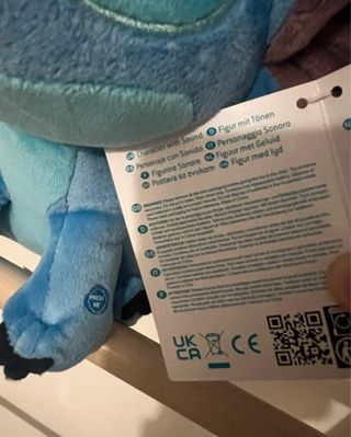 Peluche Stitch Disney Classics Sonoro