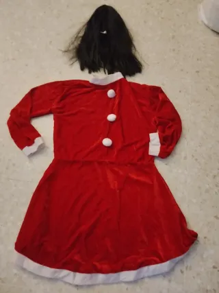 Disfraz Santa Claus con Peluca Talla Única+ 2 disf