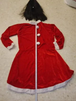 Disfraz Santa Claus con Peluca Talla Única+ 2 disf