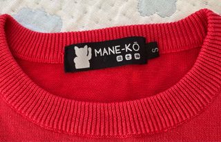 Jersey MANE-KÓ rojo talla S