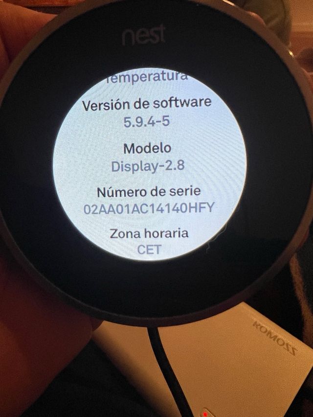 Termostato Google Nest