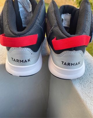 Scarpe da basket nere multicolore taglia 36