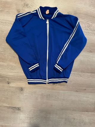 Chaqueta Chándal Vintage Azul
