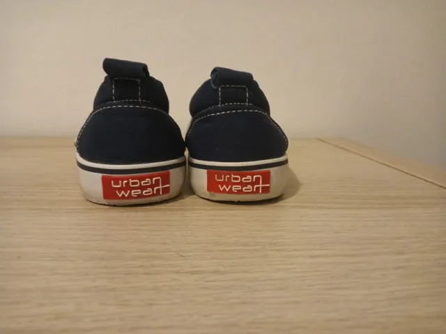 Zapatos Beppi niño azul y beige