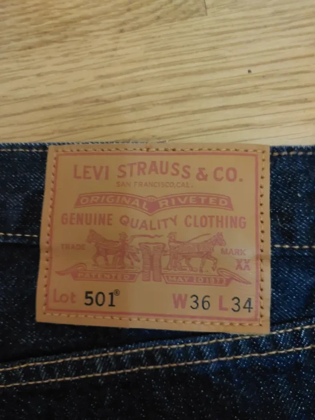 Levi's 501 W36 - Como Nuevos