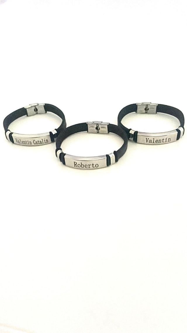 Pulsera personalizada cuero