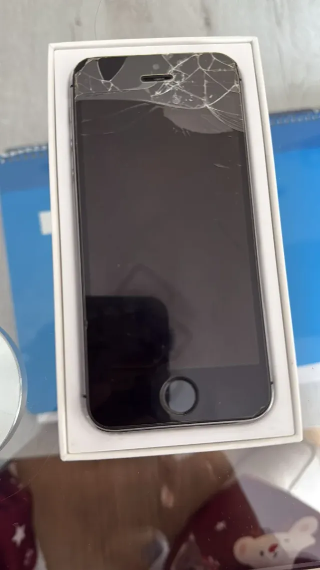 iPhone 5s Caja Negra/Plateada