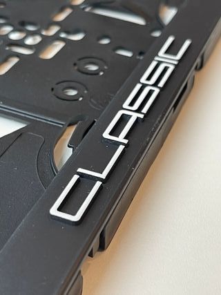 Portamatriculas Porsche Classic