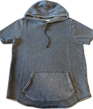 Sudadera Hollister gris manga corta hombre