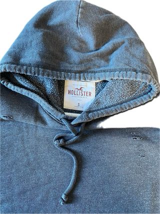 Sudadera Hollister gris manga corta hombre